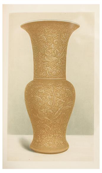 (CHINESE CERAMICS / CHINA.) Morgan, John Pierpont. Catalogue of the Morgan Collection of Chinese Porcelains.